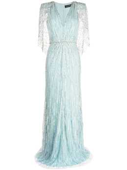 Jenny Packham: Длинный плащ 