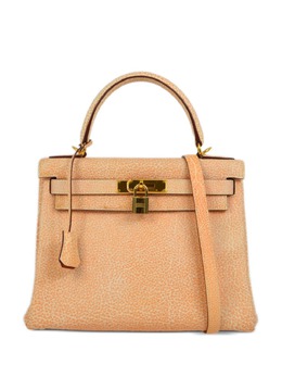 Hermès Pre-Owned: Оранжевая сумка 