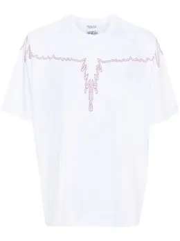 Marcelo Burlon County of Milan: Хлопковая футболка 