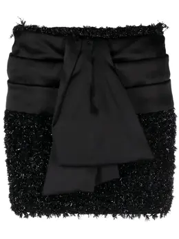 Balmain: Юбка с бантом 