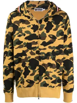 A BATHING APE®: Жёлтая толстовка 