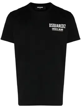 Dsquared2: Чёрная футболка  Cool