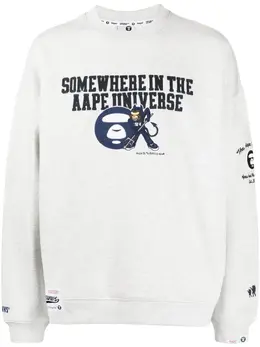 AAPE BY *A BATHING APE®: Свитшот стрейч 