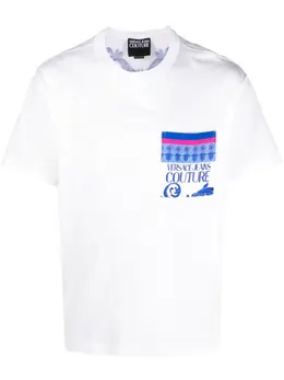Versace Jeans Couture: Футболка с принтом 