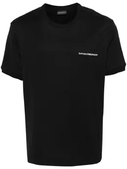 Emporio Armani: Хлопковая футболка 