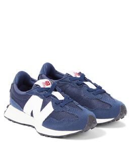 New Balance: Синие кроссовки  327