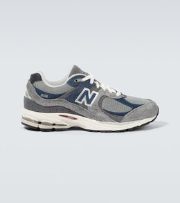 New Balance: Синие кроссовки  2002R