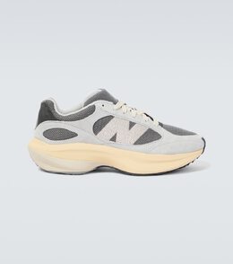 New Balance: Белые кроссовки 