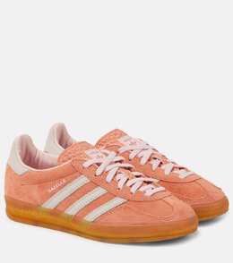 Adidas: Розовые кроссовки  Gazelle