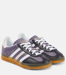 Adidas: Белые кроссовки  Gazelle Indoor