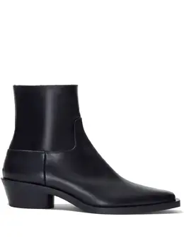 Proenza Schouler: Чёрные ботинки 