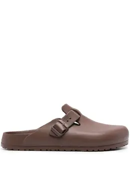 Birkenstock: Коричневые сабо  Boston