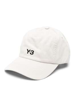 Y-3: Белая кепка 