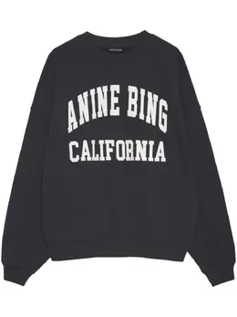 ANINE BING: Хлопковый свитшот 