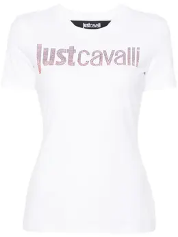 Just Cavalli: Футболка со стразами 