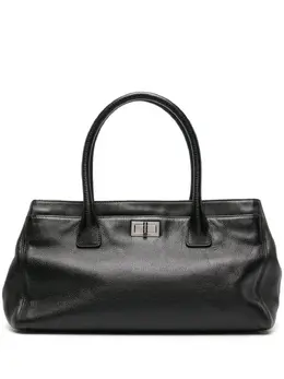 CHANEL Pre-Owned: Чёрная сумка 
