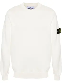 Stone Island: Хлопковый свитер  Compass