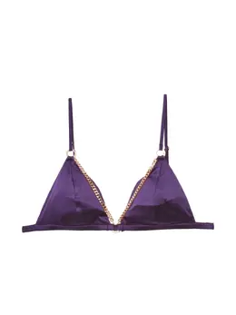 Fleur Du Mal: Фиолетовый бюстгальтер 