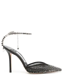 Jimmy Choo: Чёрные сандалии  Saeda