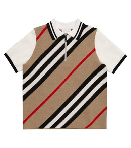 Burberry: Рубашка  Icon Stripe в полоску