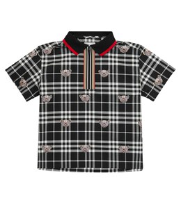 Burberry: Хлопковая рубашка  Thomas Bear