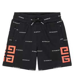 Givenchy: Чёрные шорты 