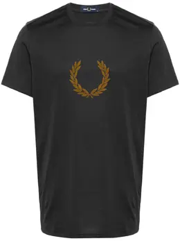 Fred Perry: Хлопковая футболка 