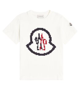 Moncler Enfant: Хлопковая футболка 