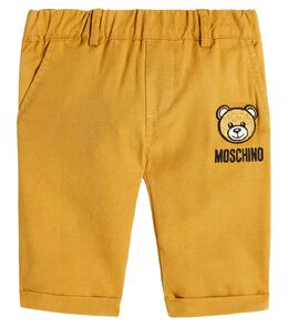 Moschino: Хлопковые брюки  Teddy Bear