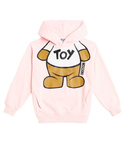 Moschino: Розовая толстовка  Teddy Bear