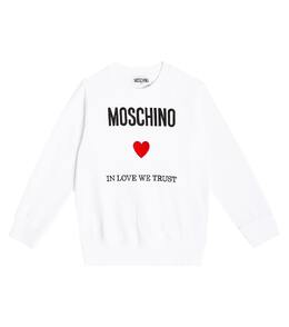 Moschino: Толстовка с принтом 