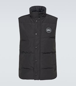 Canada Goose: Чёрный пуховик  Garson