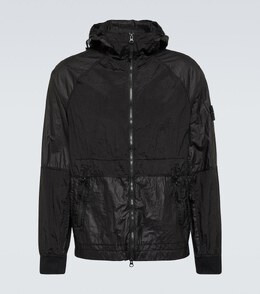 Stone Island: Чёрная куртка  Compass