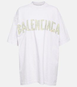 Balenciaga: Белая футболка 