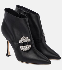 Manolo Blahnik: Чёрные ботинки 