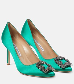 Manolo Blahnik: Зелёные туфли  Hangisi