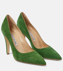 Manolo Blahnik: Зелёные туфли 