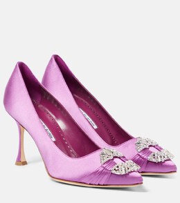 Manolo Blahnik: Синие туфли 