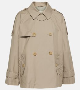 Max Mara: Бежевый плащ 