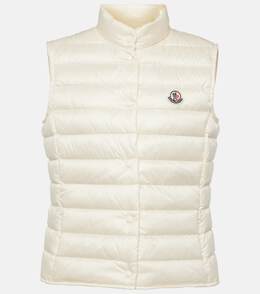 Moncler: Белый пуховик  Liane