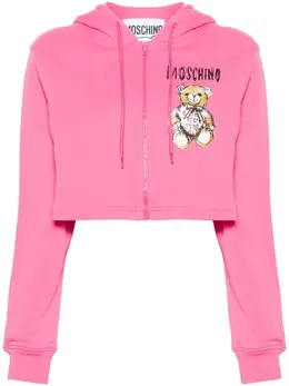 Moschino: Толстовка  Teddy Bear с принтом