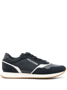 Tommy Hilfiger: Голубые кроссовки  Runner