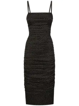 Dolce & Gabbana: Платье с принтом 