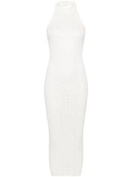 Balmain: Трикотажное платье 