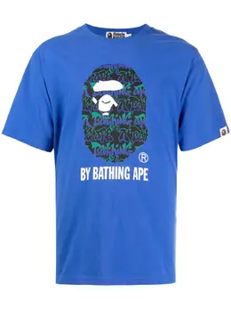 A BATHING APE®: Футболка с принтом