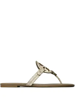 Tory Burch: Коричневые сандалии  Miller