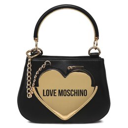 Love Moschino: Чёрная спортивная сумка 