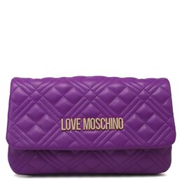 Love Moschino: Фиолетовый клатч 