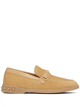 Valentino Garavani: Светлые лоферы 