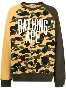 A BATHING APE®: Хлопковый свитшот 